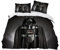 GYORI War Star Bettwäsche-Set,Kopfkissenbezug 80 x 80 cm,Darth Vader Bettbezug 135 x 200 cm,spannleintuch Anime deko Geschenke für Jungen (A,135x200+80x80cm)