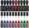Lilbitty 2er-Set UV Gel-Liner Glitzer Nagellack, Lang Anhaltende 3D Festtags-Nail Art Effekte, Sicherer Nicht Toxischer Nagelgel Mit Feinem Pinsel Für Präzise Designs