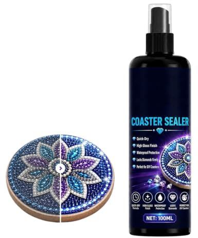 Colle Peinture Diamant 100 ml Accessoires Artistiques À Séchage Rapide | Colle Adhésive Pour Œuvres D'Art Adultes Ados Puzzles Sous-Verres Projets DIY Œuvres D'Art Maison