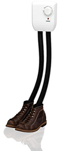 Asciugatrice Melissa per scarpe, stivali, guanti, scarponi da sci, con timer da 0 a 120 minuti, sostenibile, potenza: 250 watt