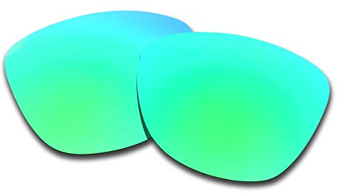 SOODASE Pour Oakley Frogskins Des lunettes de soleil Vert Verres de remplacement polarisés