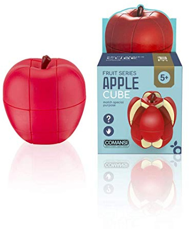 Fruit Cube - Rompecabezas con Forma de Manzana Estilo Rubik para niños y Adultos.