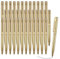 Tucnoeu 36pcs Kugelschreiber Gold, 1mm Goldener Kugelschreiber Einziehbare Schwarze Tinte Stifte, Kugelschreiber Goldfarben für Hochzeit Business Office Studenten Lehrer (Gold)