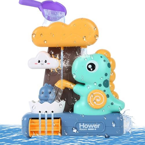 ROGTYO Badewannenspielzeug ab 1 2 3 4 Jahr, Spielzeug Badewanne, wasserspielzeug kinde Badespielzeug Baby ab 6-18 Monate,Geschenk Mädchen Junge 1 2 3 Jahr