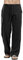 Men's Solid Colors Linen Pants Relaxed Fit Casual Yoga Pants Straight Legs Trousers Black Large