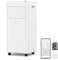 DELLA 8,000 BTU Cools Up To 150 Sq. Ft, Portable Air Conditioner with Heat Pump, Smart WiFi Enabled, Work with Alexa,Geo Fencing, Dehumidifier & Fan Portable AC Unit with Remote Control & Window Kit