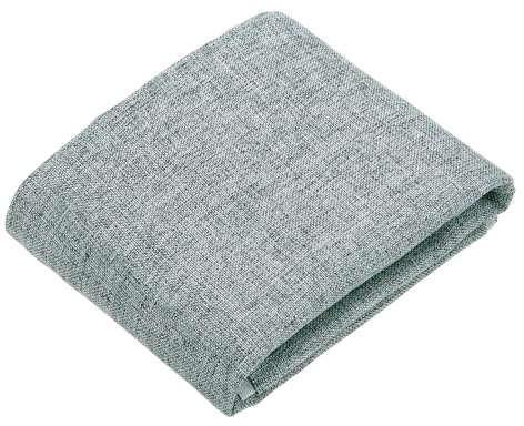 QUARKZMAN Tessuto Grigio Per Griglia Altoparlante 20x58 Tessuto Protettivo Per Cassetta Stereo Mesh Antipolvere Traspirante Copertura Di Ricambio Per Altoparlanti Domestici(0.5x1.48m)