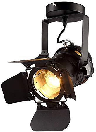 Vintage Ceiling Spotlight Fixture E27 Spot Light Industiral Spot Wall/Ceiling Light Adjustable Metal Pendant Lighting