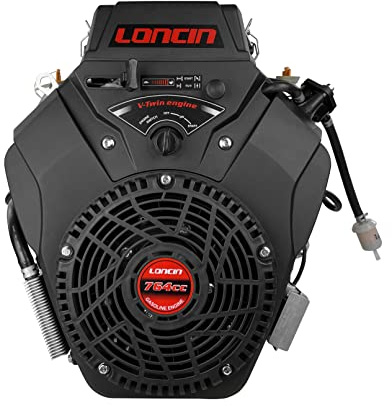 Loncin LC2V80FD Benzinmotor 25 PS 764 ccm Austauschmotor Rüttelplatte Kartmotor Einachser Austauschmotor