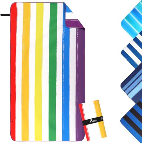 Jokisa Strandtuch XXL Mikrofaser Handtuch 90x180cm Badetuch Groß,Microfaser Handtücher Kompakt und Sandfest, Leicht und Schnelltrocknend Gym Handtuch für den Strand,Gym, Travel,Strand,Sauna