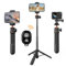 K&F Concept Palo Selfie MS11 Trípode Móvil 60cm con Autodisparador y Mando a Distancia, Trípode para Smartphone, Mini Trípode Compatible con iPhone/Samsung/dji OSMO Action 5 Pro/Insta 360 X5