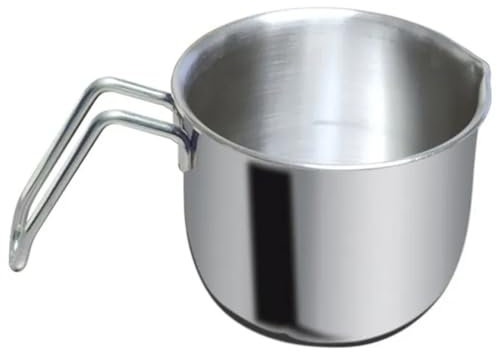 Bollilatte acciaio inox, 1 litro