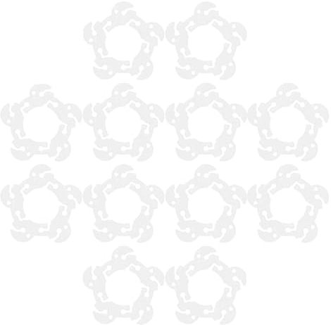 Lot de 50 clips pour ballons, arche de ballons, 6 x 6 cm, pour mariage, événements, fêtes d'anniversaire