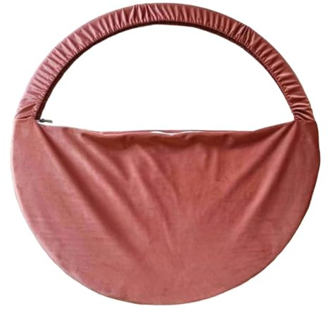 TISHITA Borsa Cerchio Ginnastica Ritmica Organizer Porta Attrezzi Copertura Protettiva Portatile in Tessuto Resistente per Trasporto E Allenamento Adatta Ad a, M