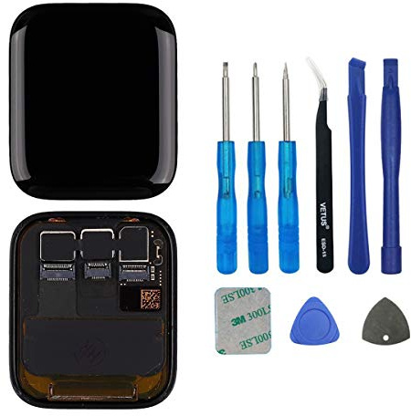 swark LCD Display Compatible with A-pple Watch Series 4 40mm (4th Generation) A1975 A1977 A2007 GPS+Cellular/GPS LCD Screen and Digitizer Assembly +Tools