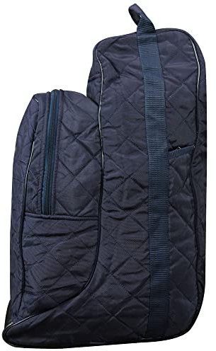 Horses Stiefeltasche und Kappe Quazar Blau Full, hochwertige Stiefeltasche, Schutz und Reparatur für Stiefel und Helm, weiches Innenmaterial, Reißverschluss