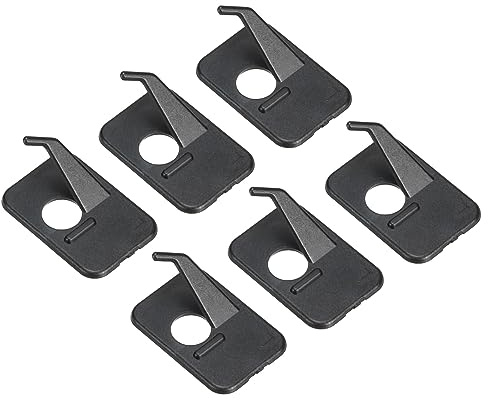 PATIKIL Flèche Repos, 6 Paquet Plastique Adhésif Tir Arc Flèche Support pour Gauche Main Composé Arc Classique Arc