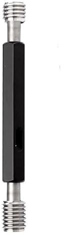 BULINO Calibro a tampone filettato 6H Calibro Go/No Go, Calibro a Vite Interno metrico di precisione, Strumento for Test di Filettatura a Passo fine, Costruzione in Acciaio for Cuscinetti(M19X1.5)