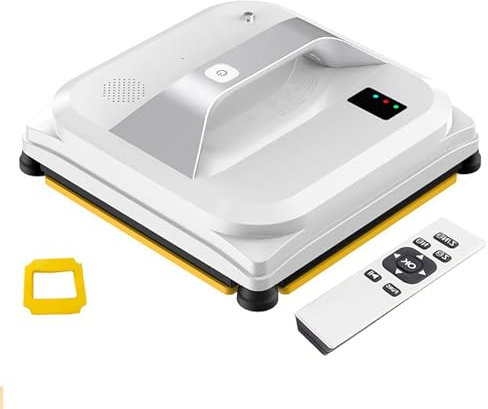 CraftNestUK Robot Limpiador de Ventanas para Vidrio, Espejos, Azulejos y mármol - Robot de Limpieza de Ventanas y aspiradora de Ventanas Ai Planificación de rutas de Limpieza de Equipos