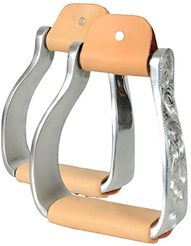Western Engraved Stirrups