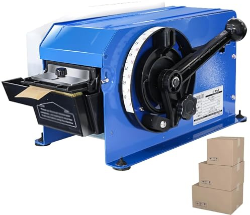 Vattenaktiverad banddispenser, halvautomatisk våt kraftskärare, justerbar för kontors- och lagerförpackning, idealisk för frakt och kuriranvändning