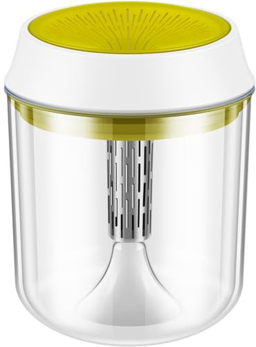 Germoir pour Semi da Germinare 16 x 10 cm Barattoli Germinazione in Plastica con di Ventilazione Kit Germoir per Semi da Germinazione per Fagiolo di soia Fagiolo Verde