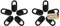 jaramari® 5X Cubierta Webcam Cover Ultra Fina – Tapa Cámara Portátil para Ordenadores, PC, Móviles, Tablets – Protector Cubre Webcam - Accesorio para Tapar la Cámara y Proteger la Privacidad