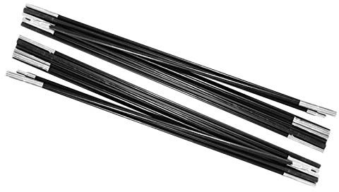 VGEBY Zeltstange,4.9M Fiberglas Camping Zeltstange Stangen Markisenrahmen Kit für Zelte Sonnensegel 11mm Zeltstangen