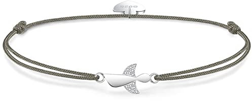 F.ZENI Damen Armband Schutzengel 925 Sterling Silber Armbänder Glücksbringer für Frauen und Mädchen 24cm Einstellbare Handarbeit Geflochtenes