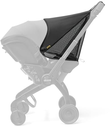 DOONA X Sunshade Extension - Net and Sun Cover with UV Protection (UPF 50+) for Doona Baby Car Seat and Stroller - ONLY Compatible with Doona X