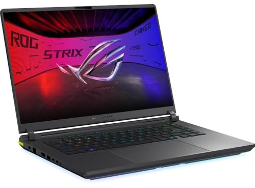 ASUS ROG Strix G16 G615LR Laptop; 16 WQXGA 240Hz/3ms 16:9 IPS Display; Intel Core Ultra 7 255HX; 32GB RAM; 1TB SSD; NVIDIA RTX 5070 Ti; Win11 Home; QWERTZ; Volt Green; 3Monate GamePass