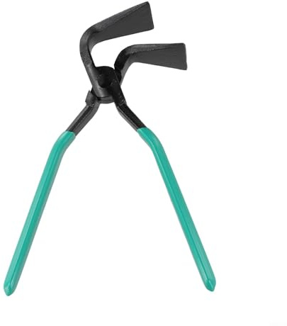 Längd metallböjningstång handsömmare med rak käke 45 grader och 90 graders alternativ för böjning och plattning av metallkanter lämpliga för trånga områden och bärbar (B)