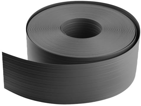 Quest Bande Brise-Vue en PVC 10 cm Résistant aux UV - Anthracite, 52 m | Occultation pour clôture en panneaux rigides, 900 g/m², indéformable, à tresser, pour jardin, balcon et terrasse