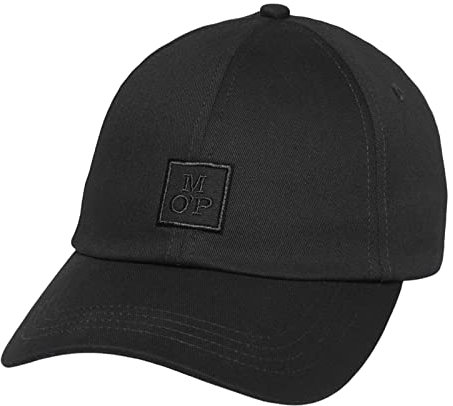 Marc O'Polo Herren Cap Baseballkappe verstellbar, Schwarz (Black), OSO