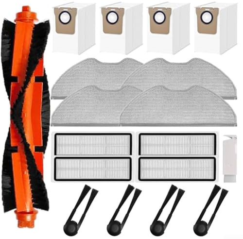 Homeponnew Kit Ricambi Robot Aspirapolvere per Xiaomi H40 OV51, Set Completo con Filtro HEPA, Spazzola Principale, Spazzatrici Laterali e Strumenti per Pulizia Casa