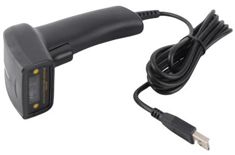 ZASCHMOY 2D Streckkodsläsare 1D QR-kodläsare Trådlös BT USB Handhållen Streckkodsläsare med 640 * 480 CMOS-sensor 100 Skanningar/sekund 30 Cm Räckvidd för Deta (2D USB)
