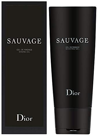 DIOR Sauvage Gel Afeitado 125ML Unisex Adulto, Morado, Estándar