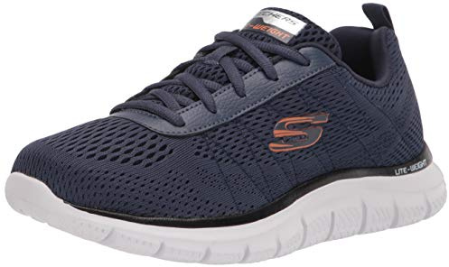 Skechers Herrskor, sportskor, Marinblå, 45 EU
