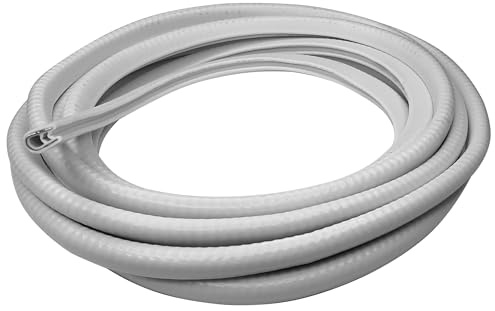 cyclingcolors Protectores de Puerta Coche Universal Sin Pegamento Protección para Borde Ajuste Goma en Forma de U Automóvil, Blanco