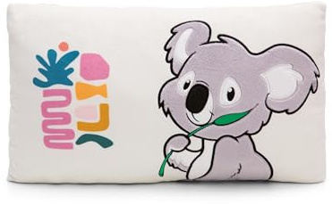 NICI cuscino Koala 43x25cm - beige - Soffice cuscino morbido per bambini, bambine, neonati e amanti dei peluche - Ideale a casa, all'asilo o in viaggio - 61728
