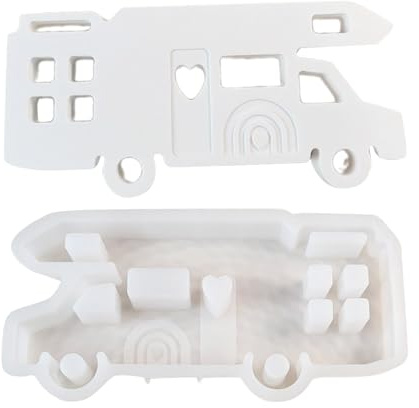 SPONGL - Stampi per ornamenti per campeggiatori, accessori per decorazioni creative per camper, stampo in silicone per parete o tavolo
