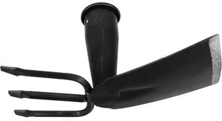 DOITOOL Houe De Jardin Pioche De Jardin Équipement De Pelouse Et De Jardin Houe Râteau Outil De Jardin Outil D'Ameublissement Du Sol Motoculteur De Jardin Outil De Jardinage Fourche De