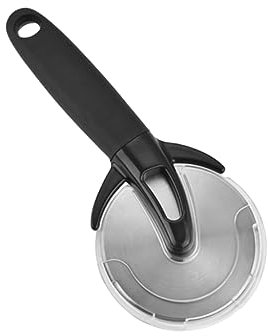 Cabilock 1 Pc Cortador De Pizza De Acero Inoxidable Campana Galleta Rueda Para Cortar Pizza Artilugio Tortita De Pizza Cortador De Pizza De Cocina Herramienta Para Cortar Pizzas Black