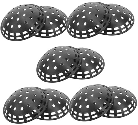 KONTONTY 10 Piezas Almohadillas para Macetas de Drenaje para Jardín Mantiene Tierra Su Lugar para Bonsáis y Plantas