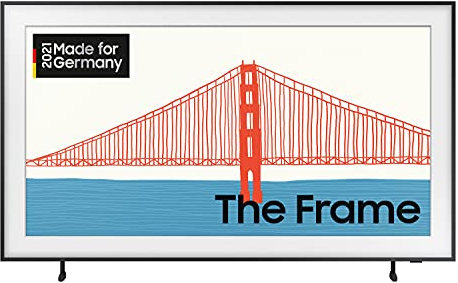 Samsung The Frame QLED 4K TV 50 Zoll (GQ50LS03AAUXZG), Quantum HDR, Design im Rahmen-Look, Austauschbare Rahmen [2021]