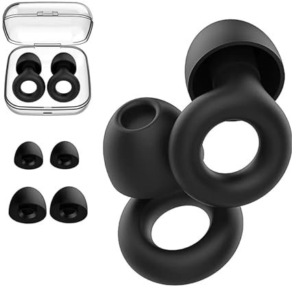 Goodiesltd Reusable Silicone Earplugs Set – Soft, Waterproof Noise Cancelling (28dB) for Sleep, Work, Travel, Concerts, Musicians, Snoring, DJs – Comfortable Hearing Protection