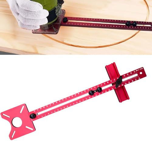 3 in 1 Router Milling Groove Bracket, Trimming Machine Flip Board Woodworking Detachable Multifunction Tool 445mm Lengt, Woodworking Drilling Hole Set Power Tool Accessory Jigs