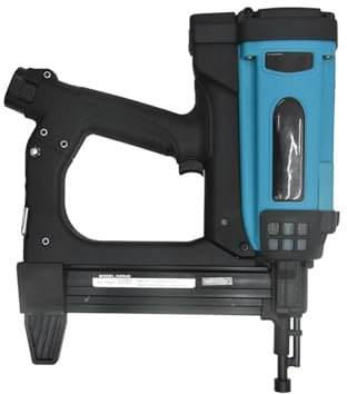 Pistola Sparachiodi, Pistola Sparachiodi Pneumatica 7. Utensili Pneumatici For Pistola Sparachiodi A Gas Con Batteria Al Litio Da 2 V For Telaio E Canalina(With 2pcs Battery)