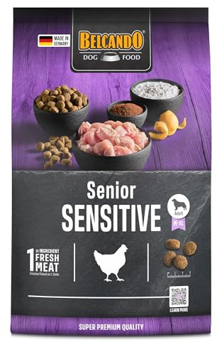 Belcando Senior Sensitive Nourriture complète pour Chiens âgés et sensibles 4 kg