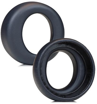 1 paio di cuscinetti auricolari di ricambio in memory foam, per cuffie e accessori